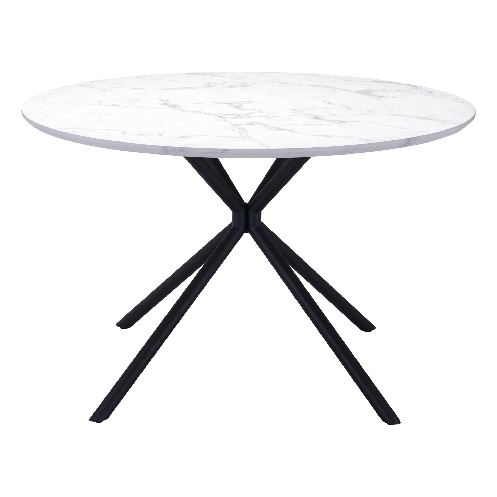 Amiens Dining Table White Dining Tables LOOMLAN By Zuo Modern