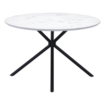 Amiens Dining Table White Dining Tables LOOMLAN By Zuo Modern