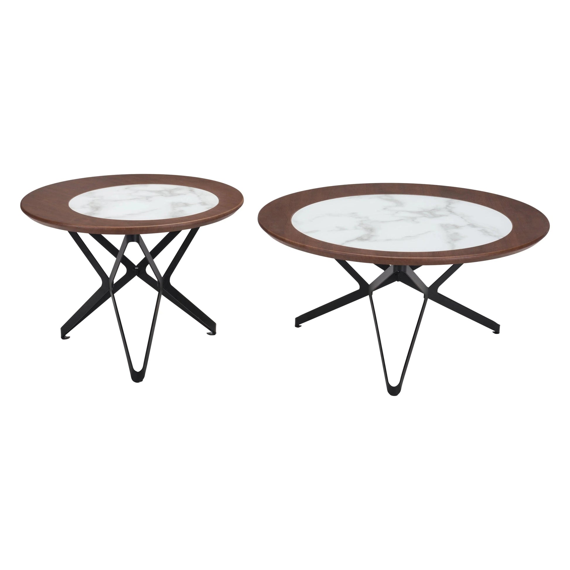 Anderson Coffee Table Set Multicolor Coffee Tables LOOMLAN By Zuo Modern