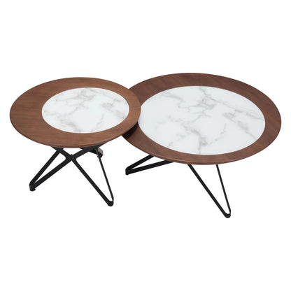 Anderson Coffee Table Set Multicolor Coffee Tables LOOMLAN By Zuo Modern