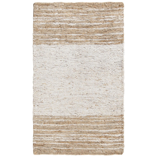 Arka Beige Jute Rug 8x10 For Living Room Area Rugs LOOMLAN By LOOMLAN