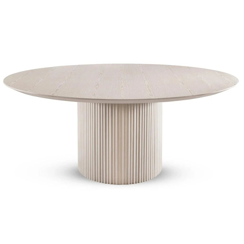 Atenas Wooden Round Dining Table