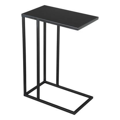 Zuo Modern Atom Side Table Black with Steel Frame