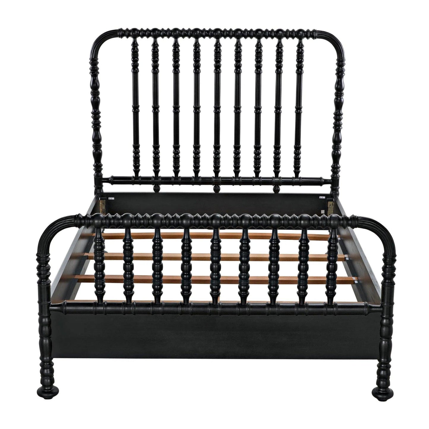 Bachelor Black Wooden Bed Frame