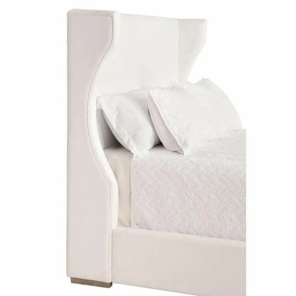 Balboa Livesmart Upholstered White Bed Frame