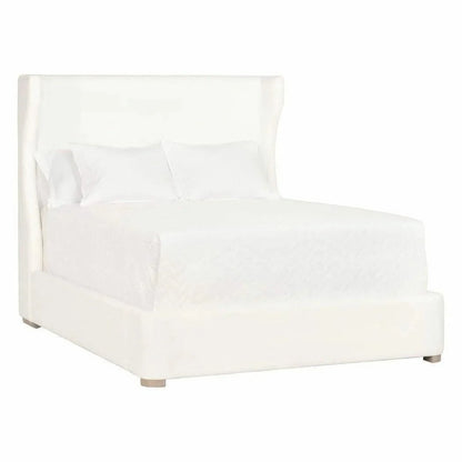 Balboa Livesmart Upholstered White Bed Frame