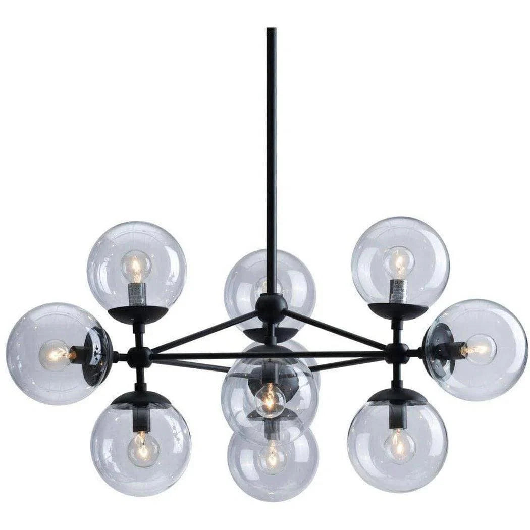 Belfast Ceiling Lamp Black Pendants LOOMLAN By Zuo Modern