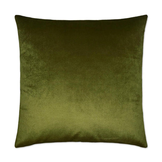 Belvedere Aloe Solid Green Large Throw Pillow With Insert Throw Pillows LOOMLAN By D.V. Kap