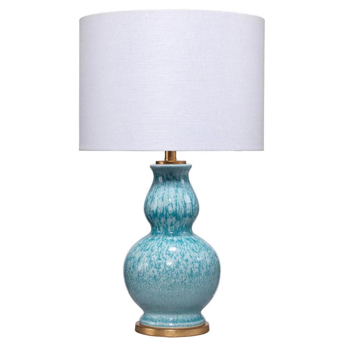 Blue Ceramic Whitney Table Lamp Table Lamps LOOMLAN By Jamie Young