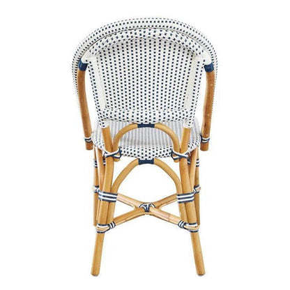 Leroy Rattan Framed Armless Side Chair (Set Of 2)