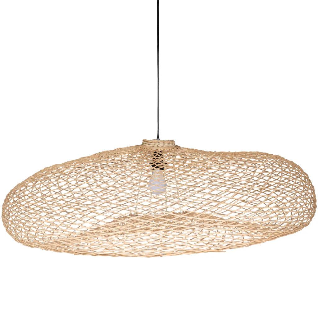 Bora Bora Natural Rattan Chandelier Chandeliers LOOMLAN By Artesia