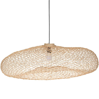 Bora Bora Natural Rattan Chandelier Chandeliers LOOMLAN By Artesia