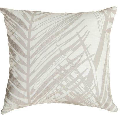 LOOMLAN Botanical Ivory Outdoor Throw Pillows