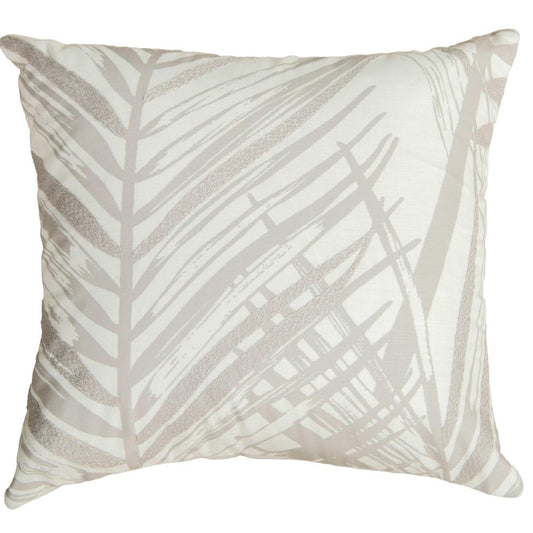 LOOMLAN Botanical Ivory Outdoor Throw Pillows
