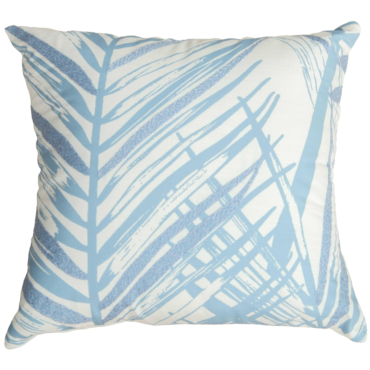 LOOMLAN Botanical Ivory Outdoor Throw Pillows
