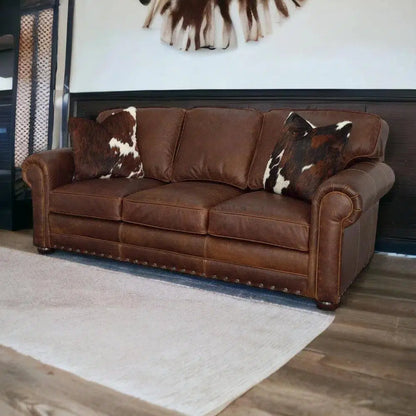 Bridge to Comfort - Brooklyn Style Handcrafted Leather Couch Sofas & Loveseats LOOMLAN By Uptown Sebastian