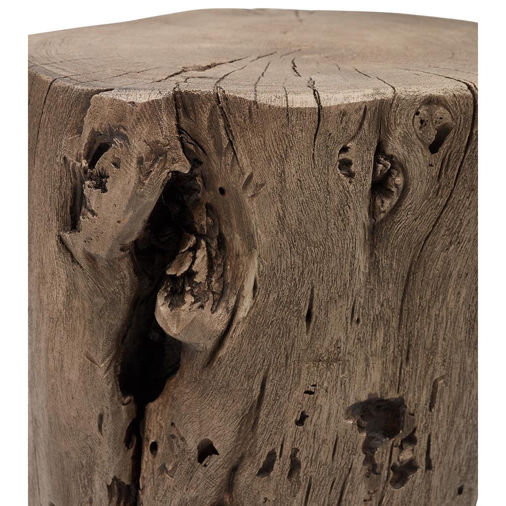 Brooks Solid Acacia Wood Stump