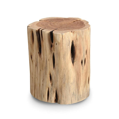 Brooks Solid Acacia Wood Stump