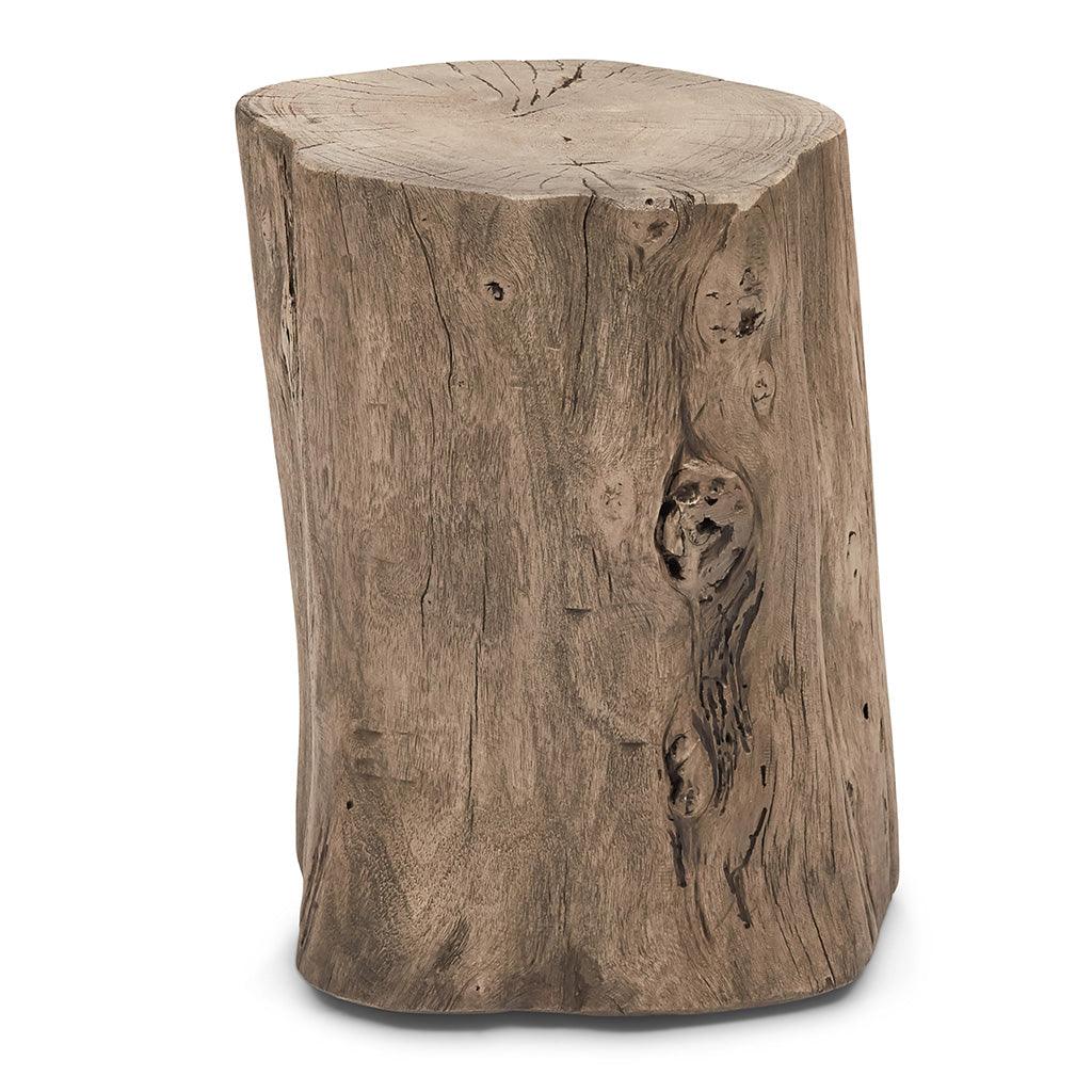 Brooks Solid Acacia Wood Stump