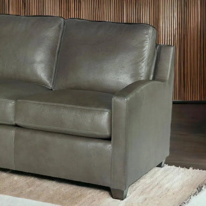 Canyon Chic Custom Made - Nature Meets Luxury Leather Sofa Sofas & Loveseats LOOMLAN By Uptown Sebastian