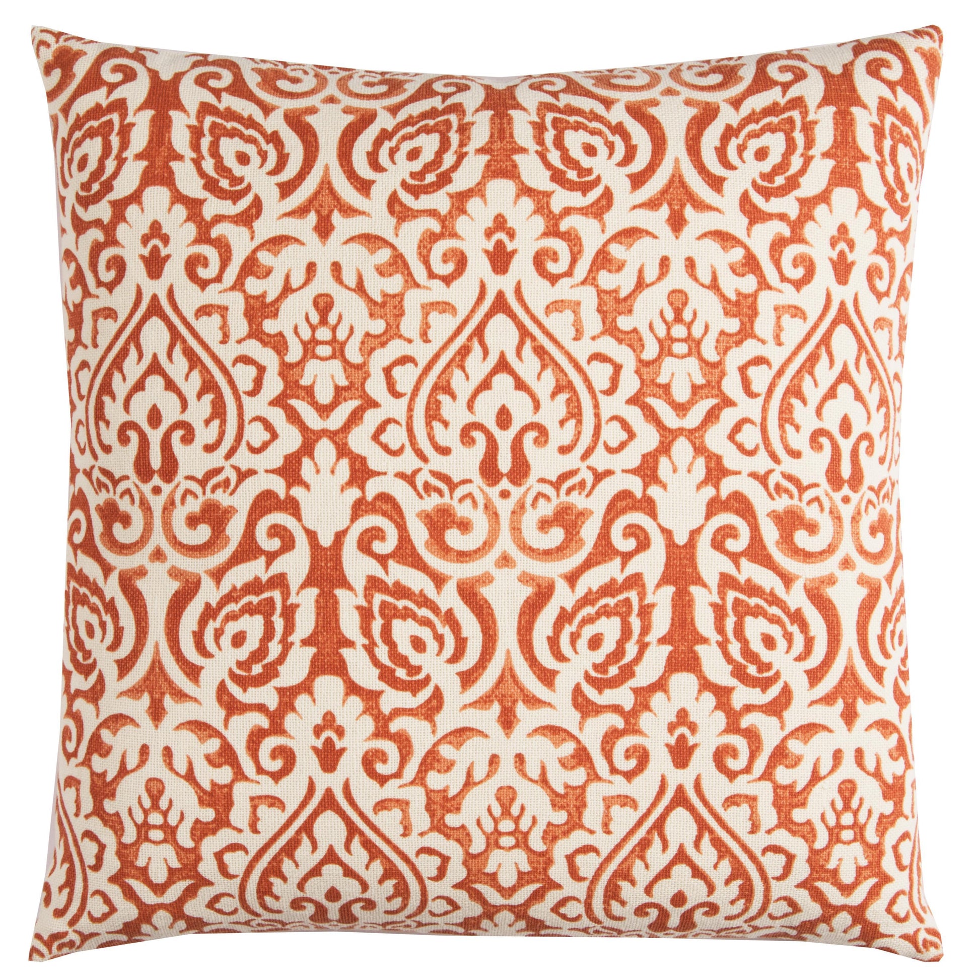 Carl Damask Decorative Throw Pillow For Couch Throw Pillows LOOMLAN By LOOMLAN