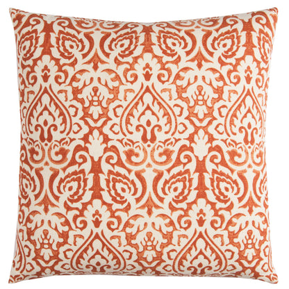 Carl Damask Decorative Throw Pillow For Couch Throw Pillows LOOMLAN By LOOMLAN