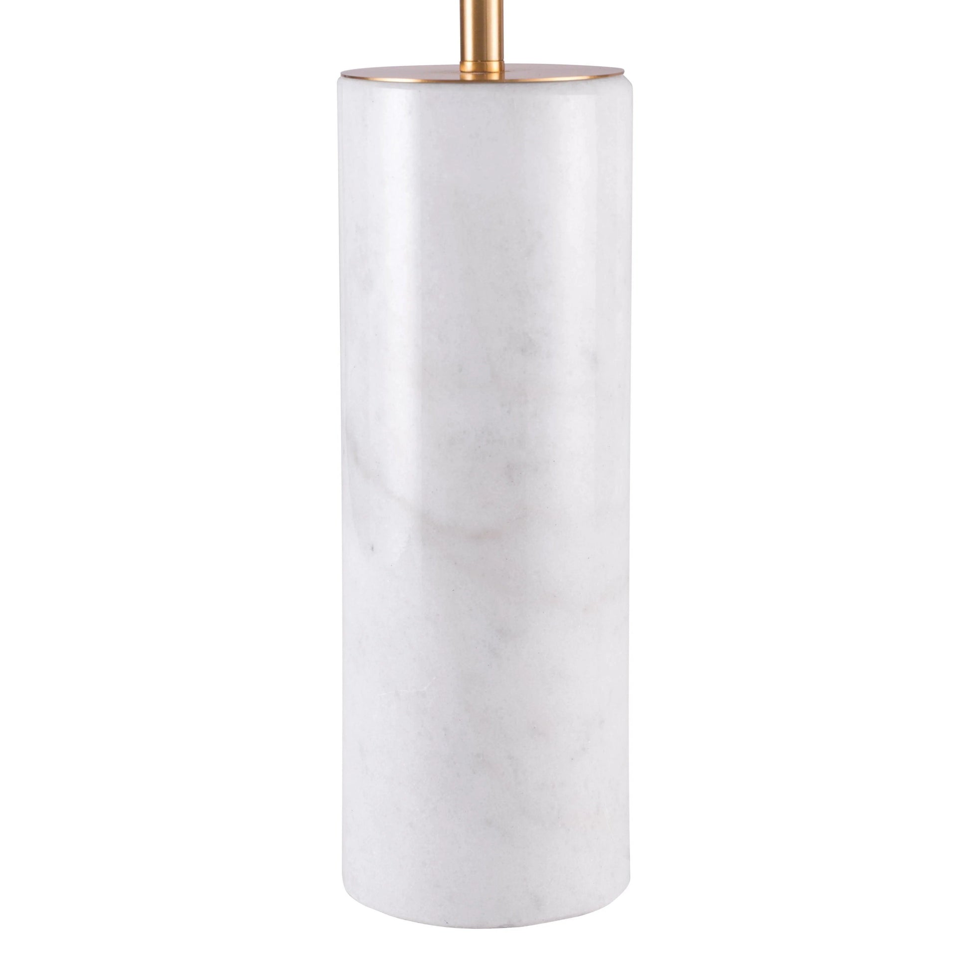 Ciara Table Lamp Beige & White Table Lamps LOOMLAN By Zuo Modern