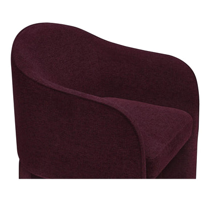 Clara Polyester Upholstered Dining Chair