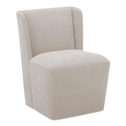 Cormac Rolling Polyester Upholstered Dining Chair