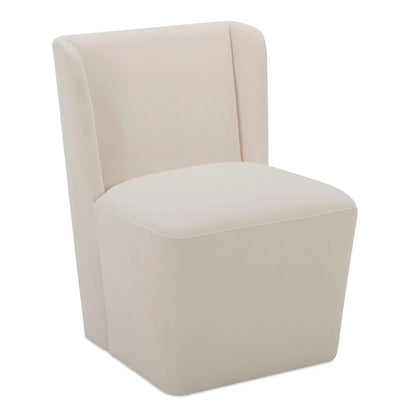 Cormac Rolling Polyester Upholstered Dining Chair