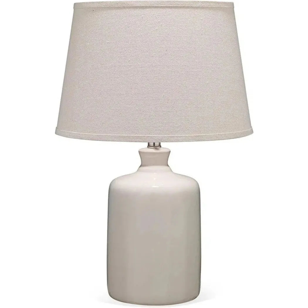 Cream Glass Cream Milk Jug Table Lamp Table Lamps LOOMLAN By Jamie Young