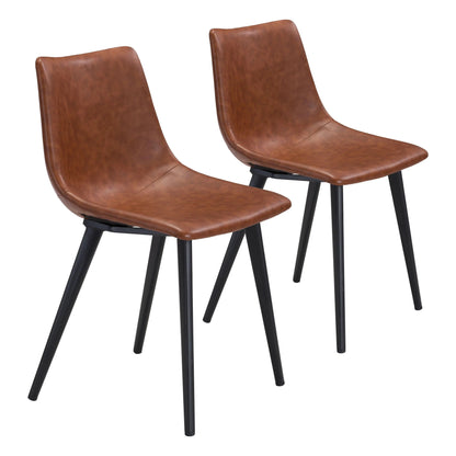 Daniel Polyester Upholstered Armless Dining Chair (Set Of 2)