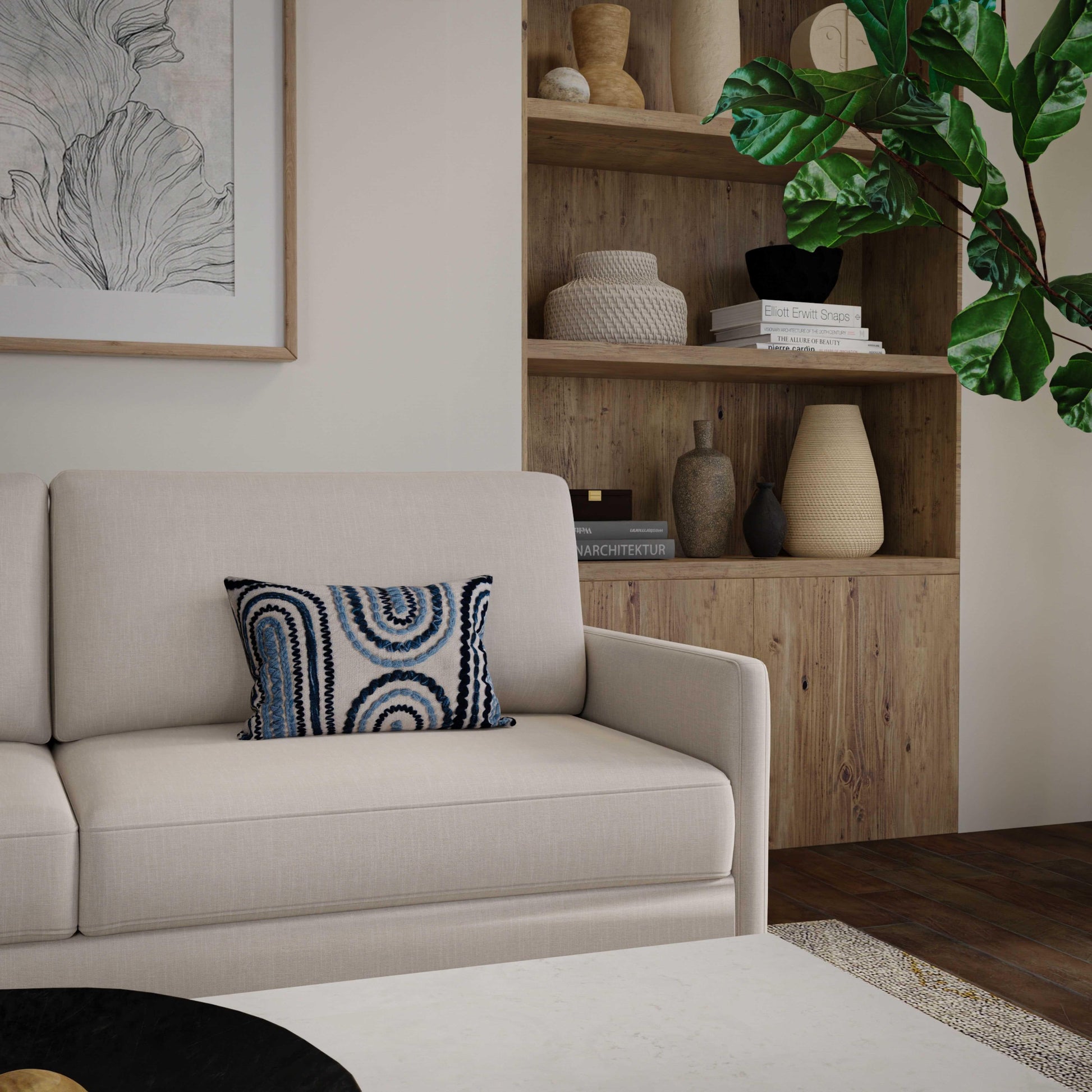LOOMLAN Danny Outdoor Lumbar Pillow
