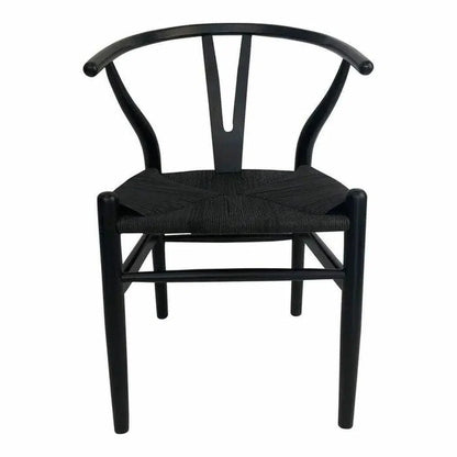 Dining Chair Black (Set Of 2) Black Scandinavian