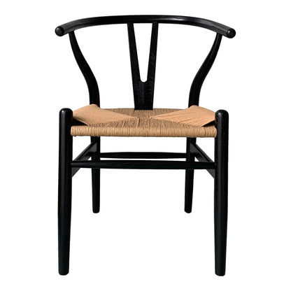 Dining Chair Black (Set Of 2) Black Scandinavian