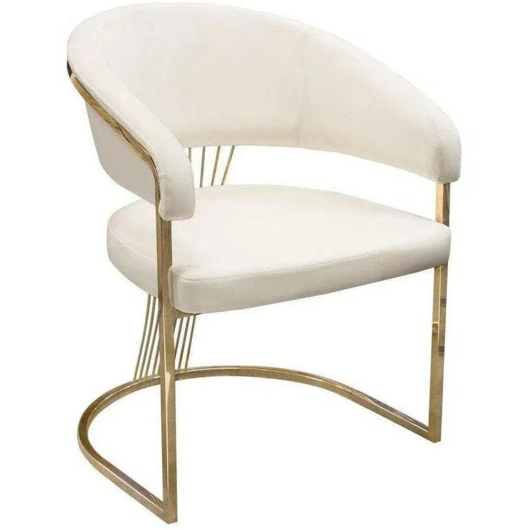 Solstice Velvet Upholstered Dining Chair