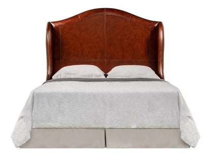 Dowry Equestrian Genuine Leather Headboard