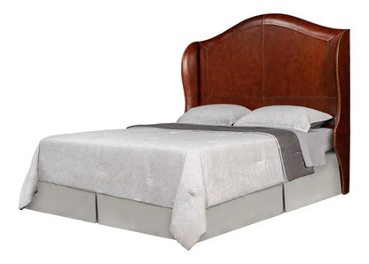 Dowry Equestrian Genuine Leather Headboard