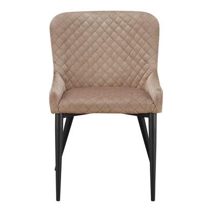 Etta Contemporary Polyester Armless Dining Chair