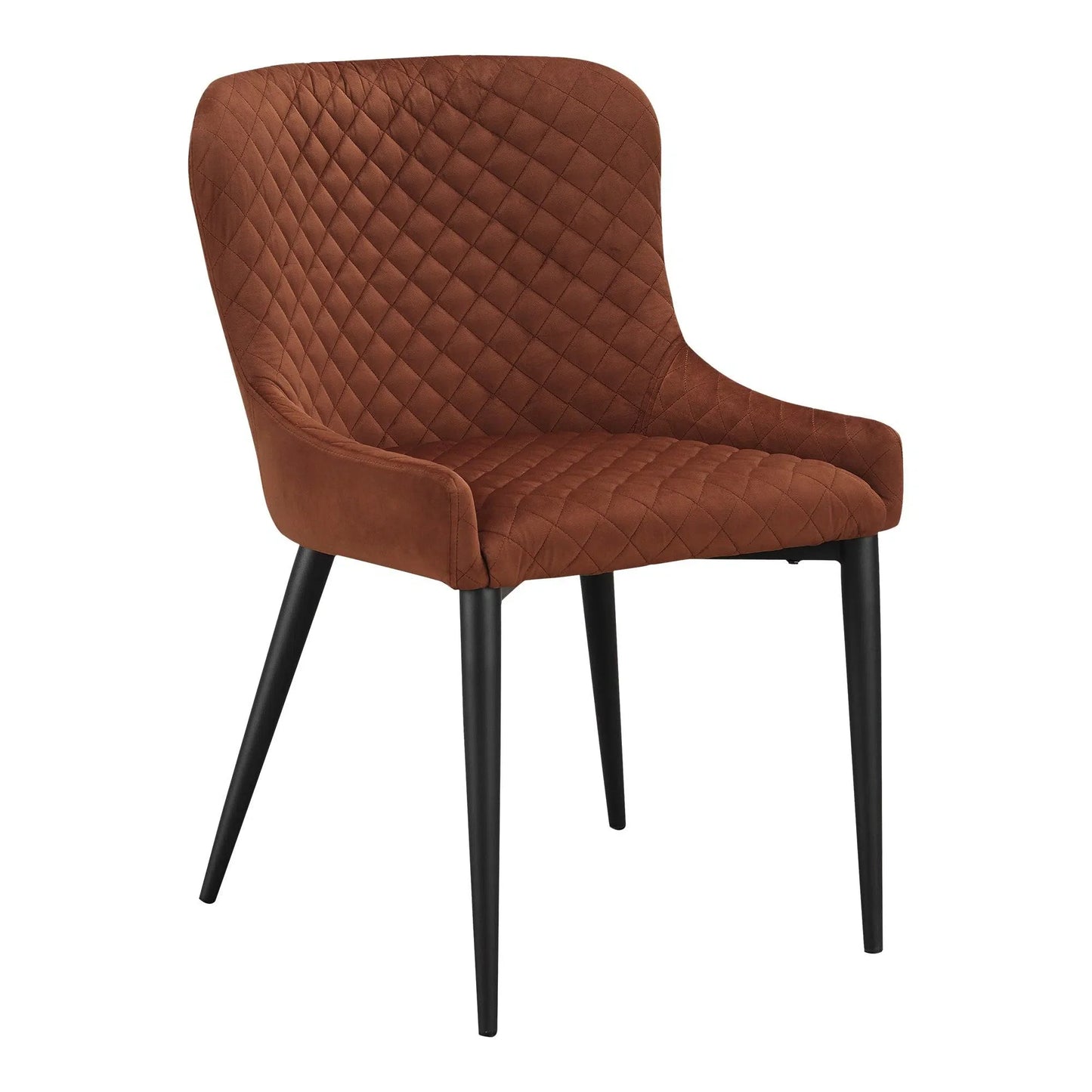 Etta Contemporary Polyester Armless Dining Chair