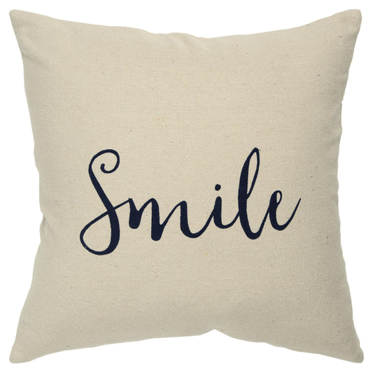 Faith Throw Pillow Cover With Insert Throw Pillows LOOMLAN By LOOMLAN