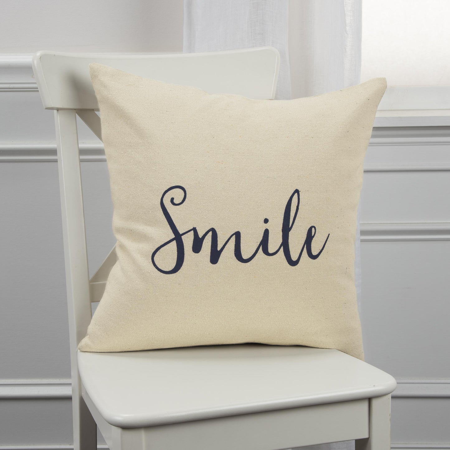 Faith Throw Pillow Cover With Insert Throw Pillows LOOMLAN By LOOMLAN