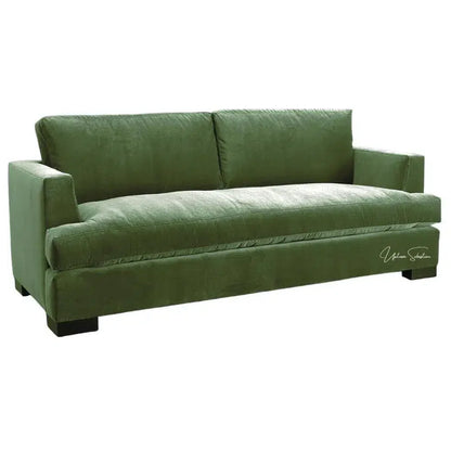 Uptown Sebastian Floridian Fun - Tropical Hand Leather Couch
