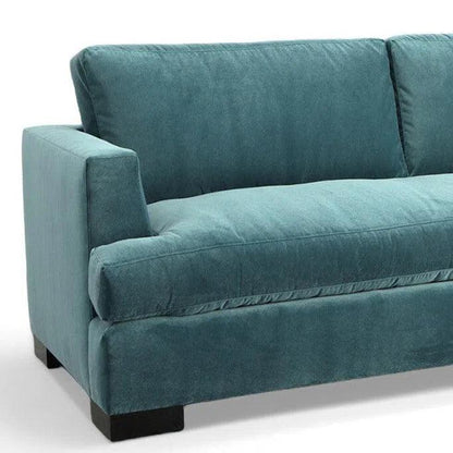 Uptown Sebastian Floridian Fun - Tropical Hand Leather Couch