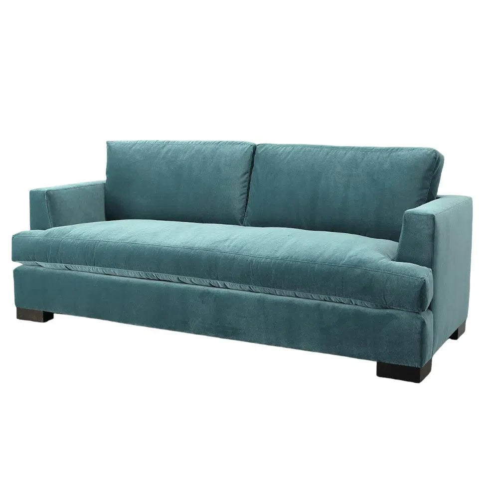 Uptown Sebastian Floridian Fun - Tropical Hand Leather Couch