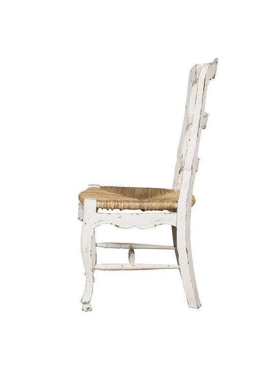 French Ladderback Armless Chair (Set Of 2)