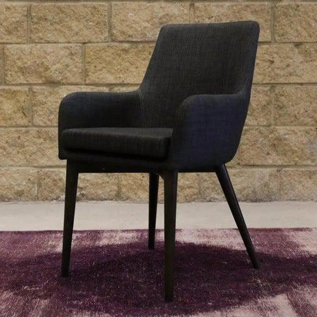 Fritz Polyester Upholstered Seat Arm Chair (Set Of 2)