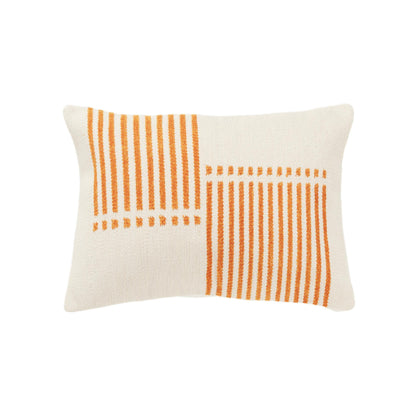 Gia Striped Decorative Lumbar Pillow For Chair Throw Pillows LOOMLAN By LOOMLAN