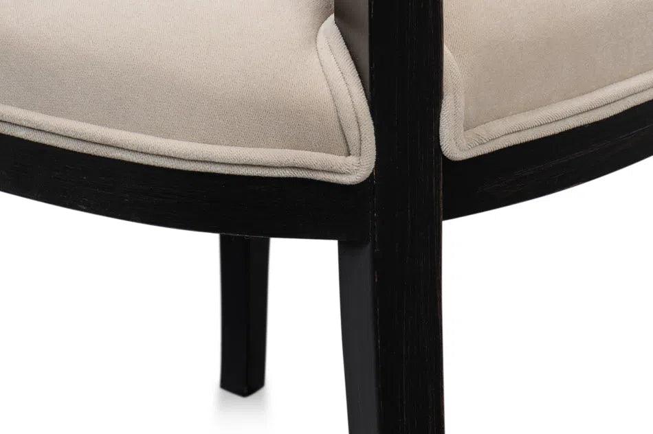 Goccia Fabric Upholstered Armless Side Chair (Set Of 2)