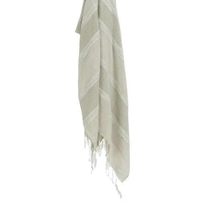 Hilda Soft Cotton Throw Blanket With Fringe Throw Pillows LOOMLAN By LOOMLAN